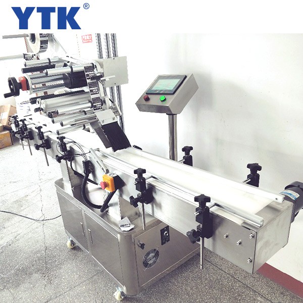 YTK-300 Automatic flattening labeling machine