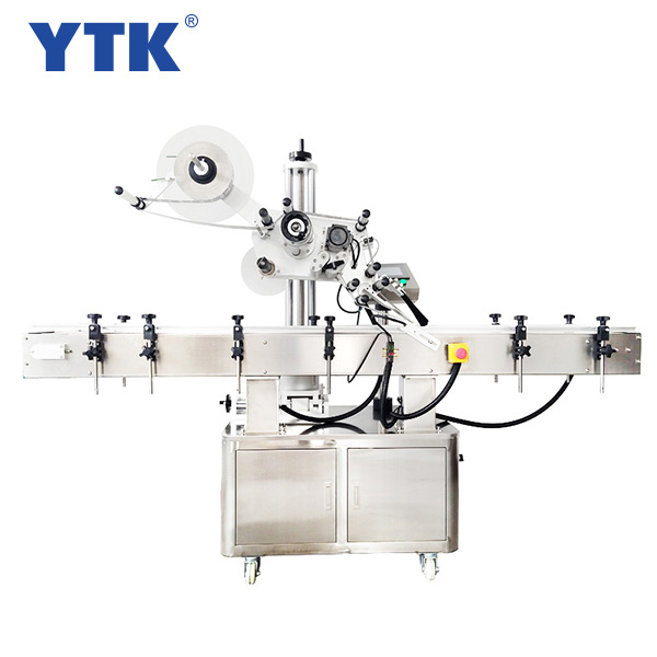 YTK-300 Automatic flattening labeling machine