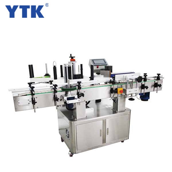 Full automatic vertical round bottle labeling machine,with smart LCD display