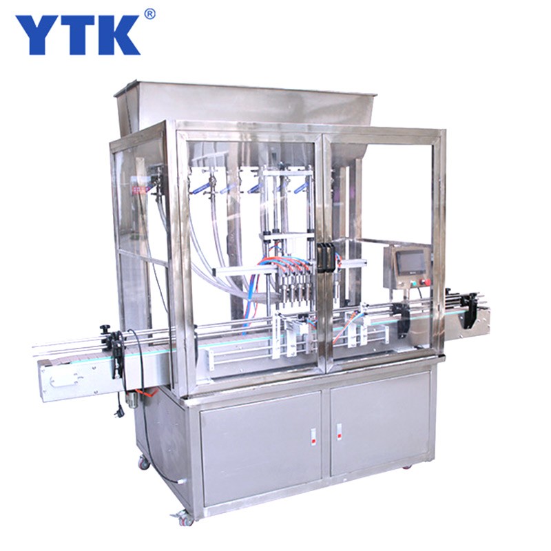 Custom-made Automatic eight heads paste filling machine