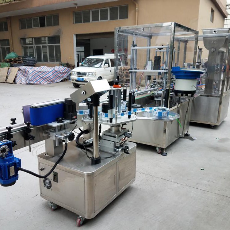 YTK-APL800 production line machine product line filling example production line labeling 