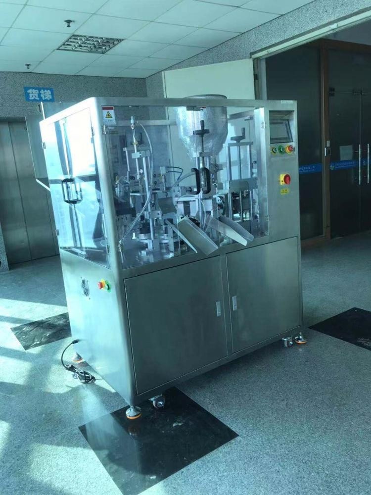 YTK brand automatic ultrasonic plastic toothpaste, cream tube filling and sealing machine 