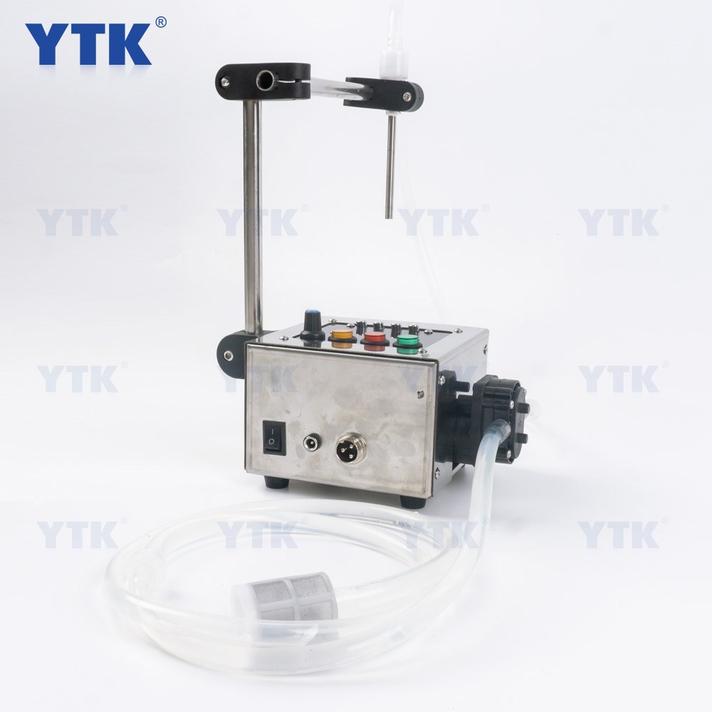 YTK-360S Small Perfume Juice Essential Oil Gear Pump Liquid Filling Machine