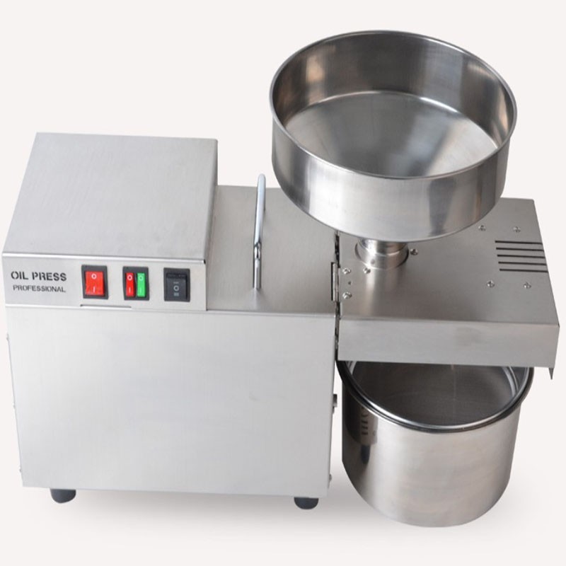 S9 Home Mini Screw Peanut Sunflower Oil Press Machine