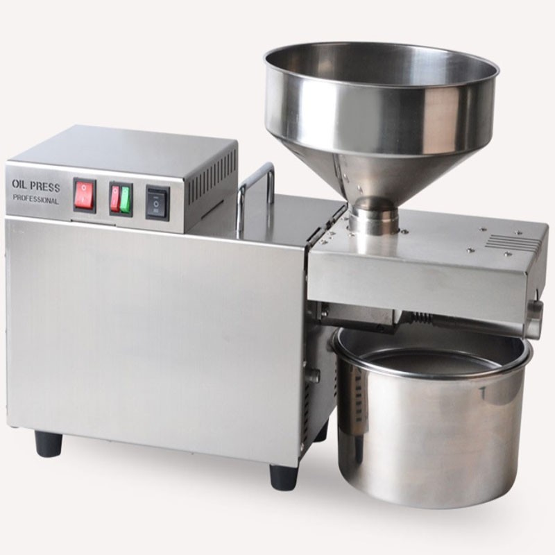 S9 Home Mini Screw Peanut Sunflower Oil Press Machine