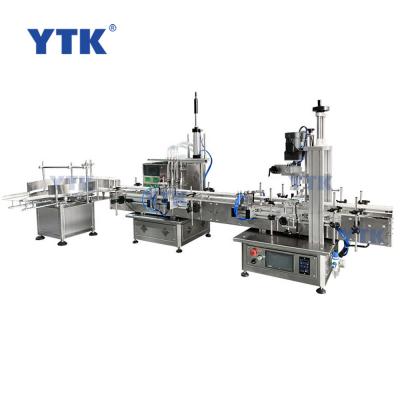 Desktop Automatic Filling Capping Machine with Bottle Feeder