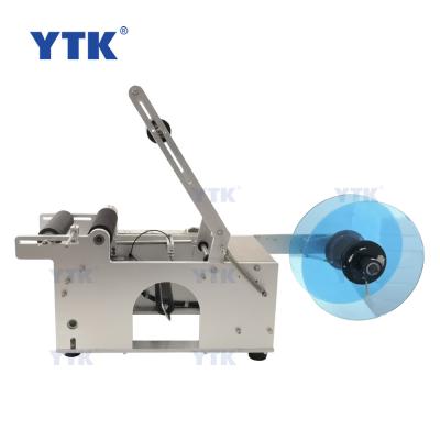 YTK-50 Aluminum Wine Bottles Labeler Labeling Machine without Date Printer