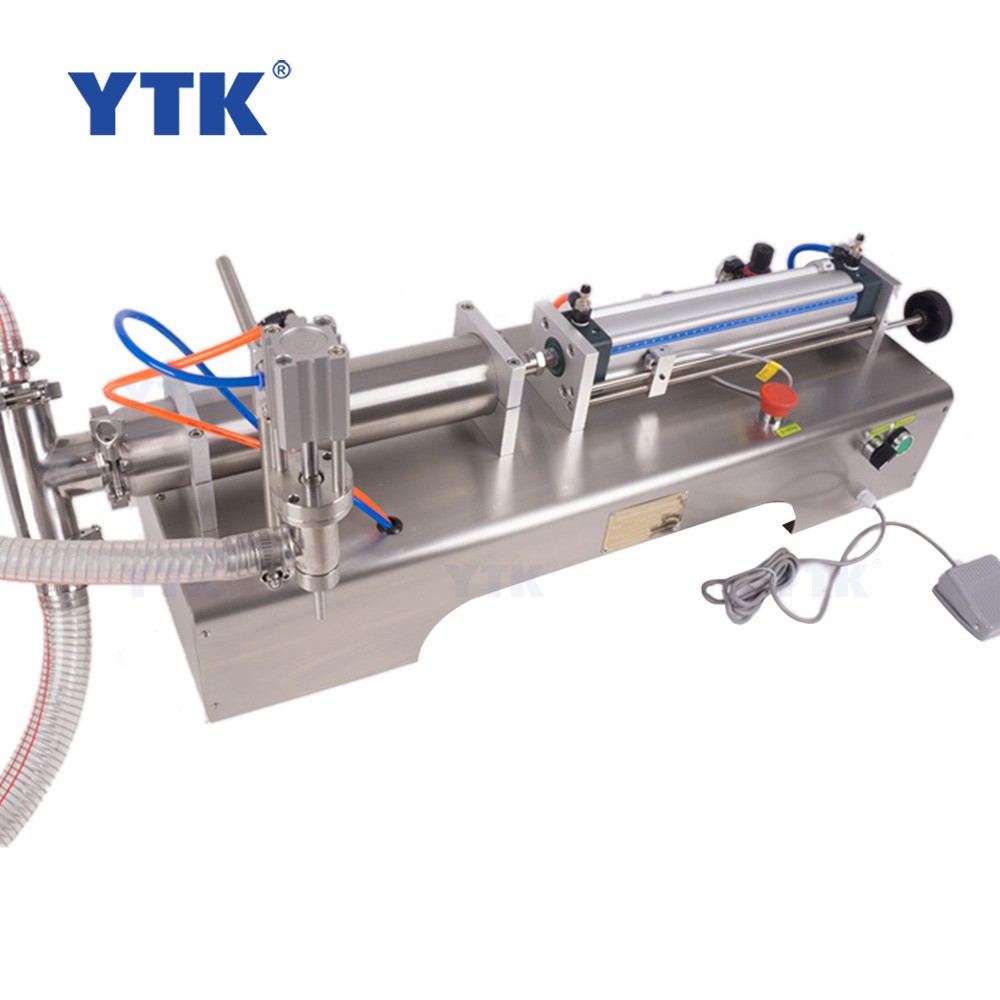 G1WY 100-1000ml Single Head Semi Automatic Pneumatic Liquid Filling Machine