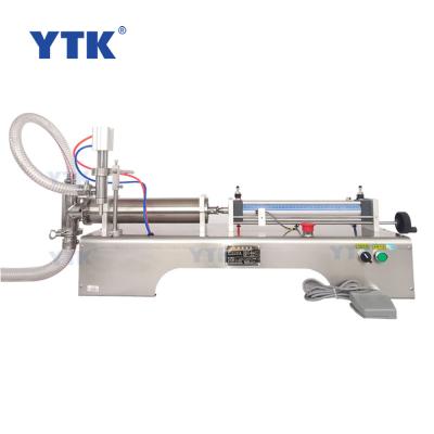 G1WY 100-1000ml Single Head Semi Automatic Pneumatic Liquid Filling Machine