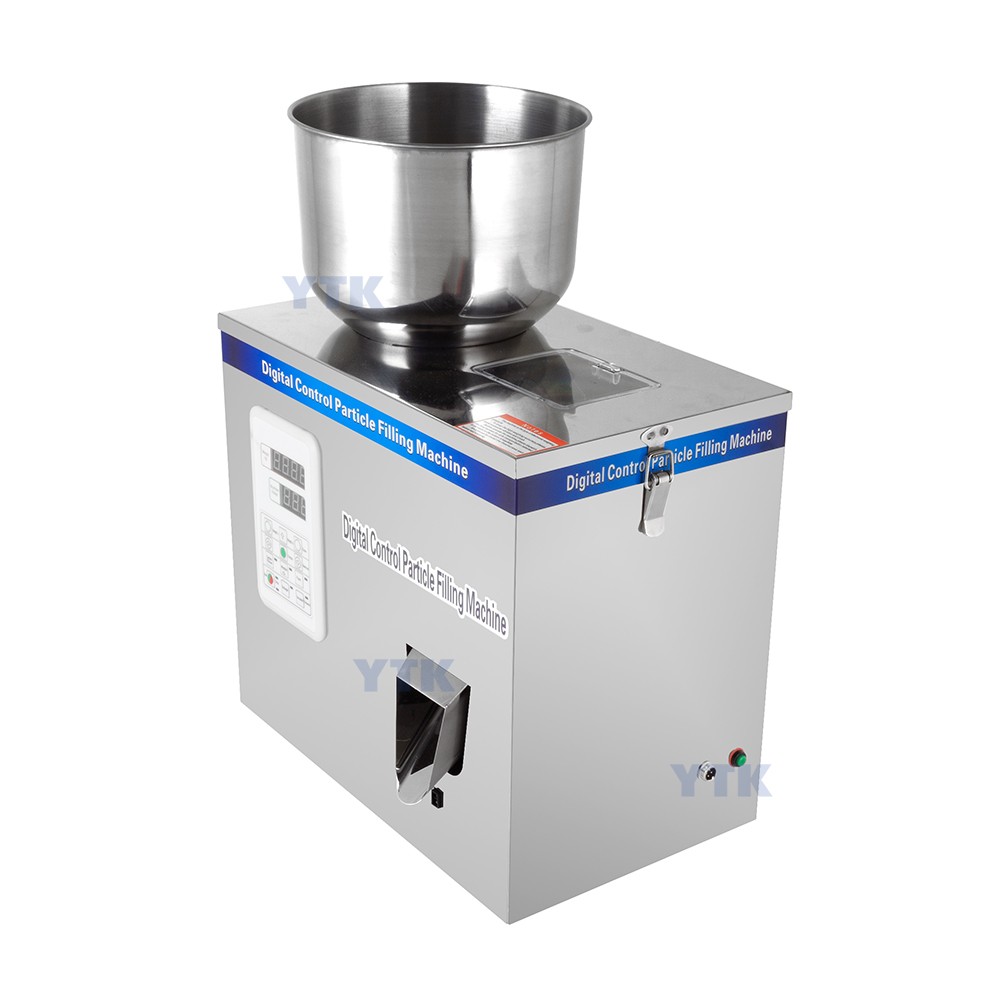 2-200g Round Hopper Dry Particles Spice Powder Weighing and Filling Machine